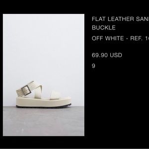 Flat Leather Sandals